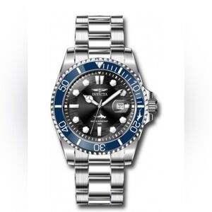 Invicta Pro Diver (Models 50942 ) Men’s 43mm Blue Bezel Black Dial